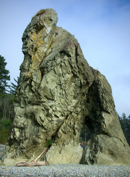 The rock with two faces